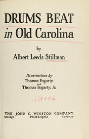 Cover of: Drums beat in old Carolina