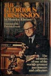 Cover of: The glorious obsession