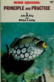 Salt water aquariums by King, John M.