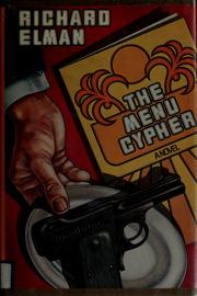 Cover of: The menu cypher: a novel