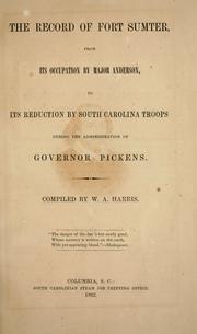 Cover of: The record of Fort Sumter