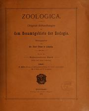 Cover of: Beitrag zur Embryonalentwicklung der Ascaris megalocephala by Müller, Hermann of Biebrich, Müller, Hermann of Biebrich