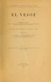 Cover of: El vejoz