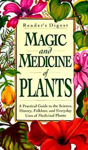 Cover of: Magic and medicine of plants