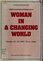 Cover of: Women in a ChangingWorld