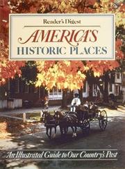 Cover of: America's historic places by Reader's digest.