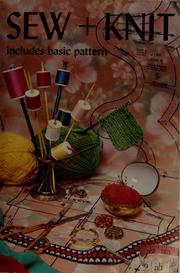Cover of: Sew + knit