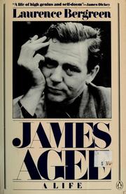 Cover of: James Agee by Laurence Bergreen