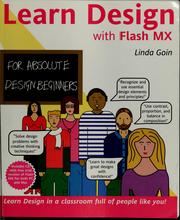 Cover of: Learn design with Flash MX by Linda Goin