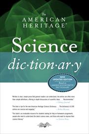 Cover of: The American heritage science dictionary