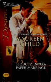 Cover of: Seduced into a Paper Marriage by Maureen Child