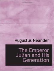 Cover of: Emperor Julian and His Generation