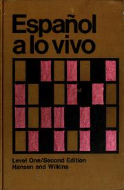 Cover of: Español a lo vivo: level 1