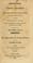 Cover of: Proceedings of the General Convention of the Baptist Denomination in the United States, at their first triennial meeting, held in Philadelphia, from the 7th to the 14th of May, 1817