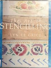 Cover of: The art of stencilling: by Lyn Le Grice