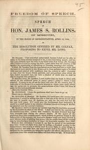 Cover of: Freedom of speech by James S. Rollins