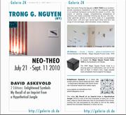 Trong g. Nguyen - NEO-THEO | David Askevold - 2 Editions | Galerie ZK by Moritz Gaede, Trong Gia Nguyen, David Askevold