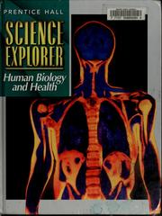 Cover of: Human biology and health