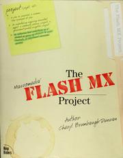 Cover of: The Flash MX project