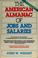 Cover of: The American almanac of jobs and salaries