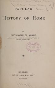 Cover of: Popular history of Rome