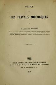 Cover of: Opera ornithologica by Charles Lucian Bonaparte