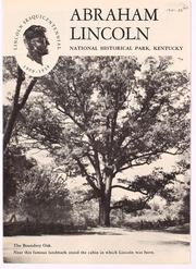 Cover of: Abraham Lincoln National Historical Park, Kentucky by United States. National Park Service.