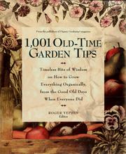Cover of: 1001 old-time garden tips | Roger B. Yepsen