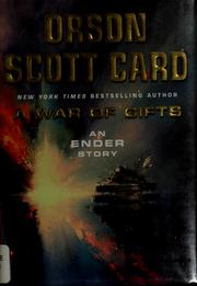Cover of: A war of gifts by Orson Scott Card