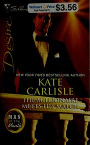 Cover of: The Millionaire Meets His Match: Man of the Month - 188