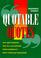 Cover of: Reader's Digest Quotable Quotes