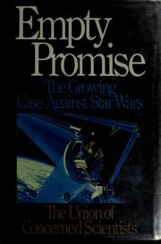 Cover of: Empty promise: the growing case against Star Wars