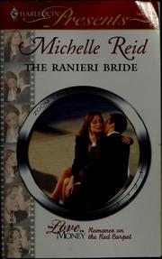 Cover of: The Ranieri bride by Michelle Reid