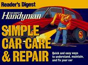 Cover of: The family handyman simple car care & repair.