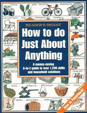 Cover of: How to do just about anything