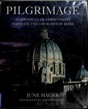 Cover of: Pilgrimage by June Hager