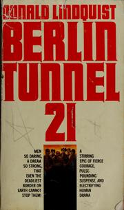 Cover of: Berlin tunnel 21