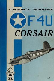 Cover of: Chance Vought Corsair by Edward T. Maloney