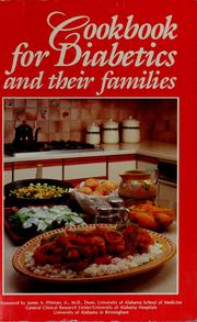 Cover of: Cookbook for diabetics and their families