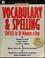 Cover of: Vocabulary & spelling success in 20 minutes a day