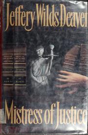Cover of: Mistress of justice