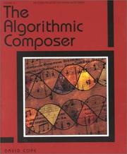 Cover of: The algorithmic composer