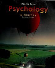 Cover of: Psychology by Dennis Coon