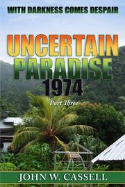 Cover of: Uncertain Paradise:1974 by 