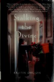 Stalking the divine by Kristin Ohlson