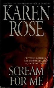Cover of: Scream for me