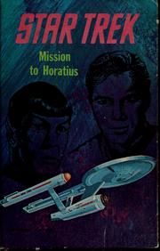 Cover of: Mission to Horatius: Star Trek