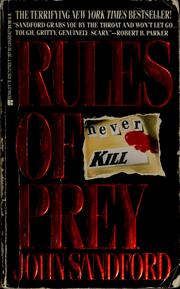 Cover of: Rules of prey by John Sandford