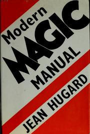 Cover of: Modern magic manual.