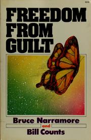 Cover of: Freedom from guilt by Bruce Narramore